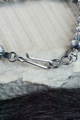 Sterling Silver Navajo Pearl Necklace - Preston Haley