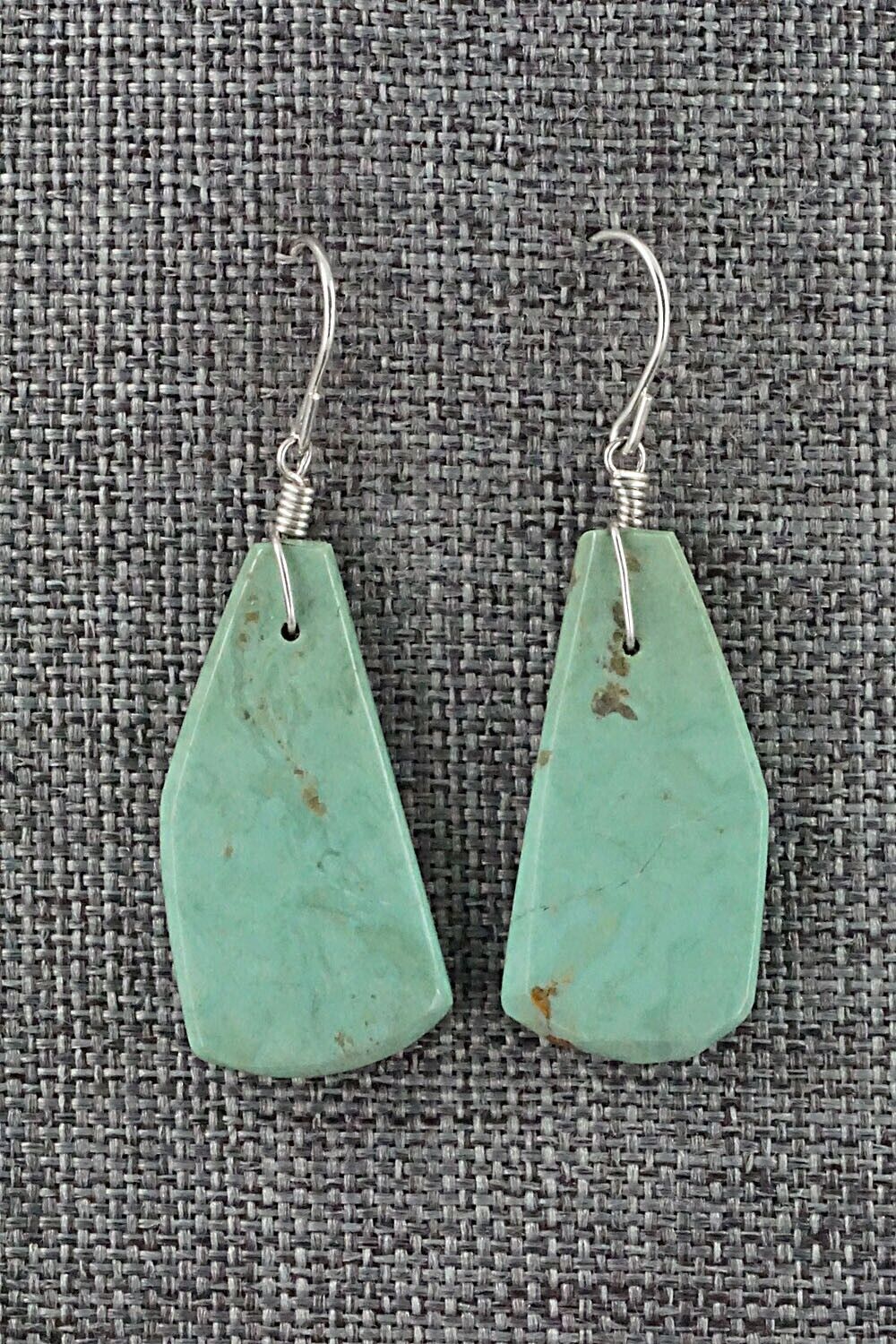 Turquoise & Sterling Silver Earrings - Sharon Abeyta