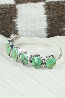 Turquoise & Sterling Silver Bracelet - Thomas Yazzie - High Lonesome Trading