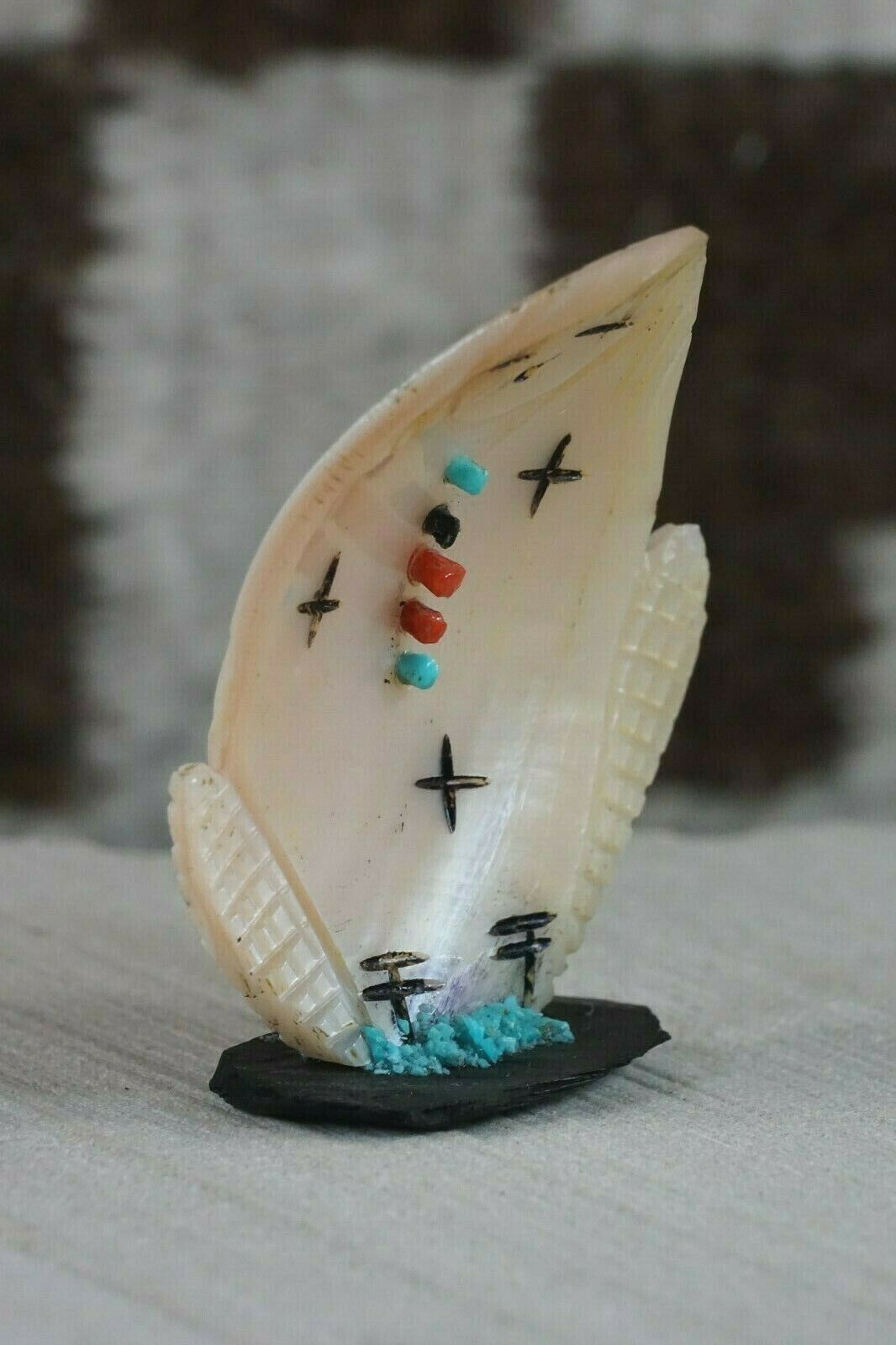 Corn Maiden Zuni Fetish Carving - Stuart Quandelacy - High Lonesome Trading