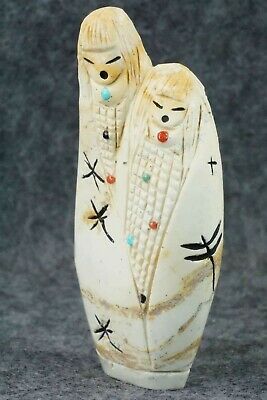 Corn Maiden Zuni Fetish Carving - Sandra Quandelacy