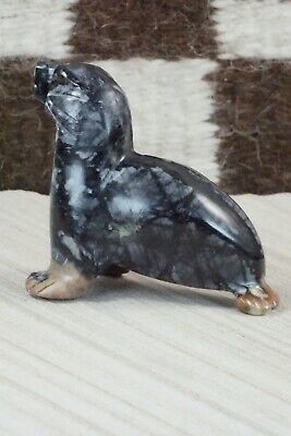 Seal Zuni Fetish Carving - Todd Etsate