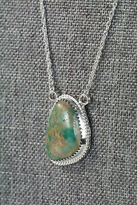 Navajo Turquoise & Sterling Silver Necklace - Annie Spencer