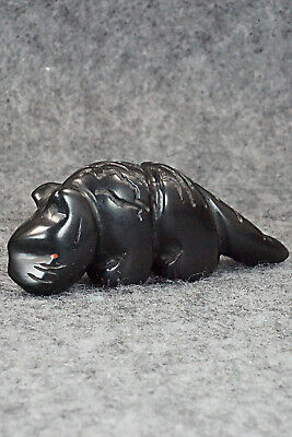 Mountain Lion Zuni Fetish Carving - Justin Red Elk
