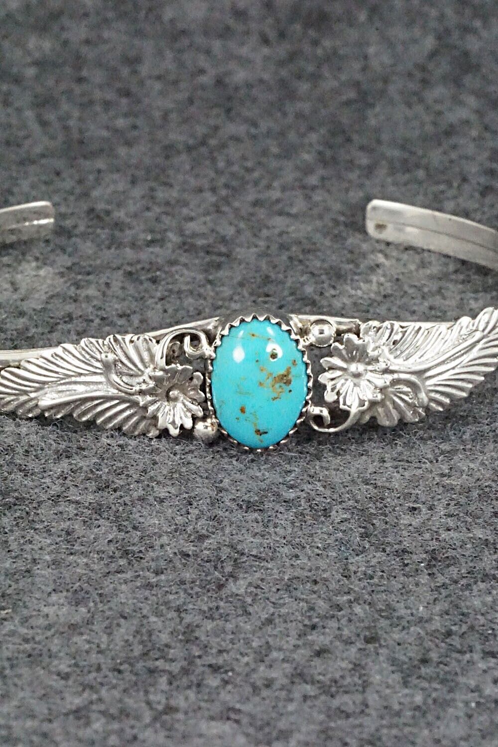 Turquoise & Sterling Silver Bracelet - Harris Largo