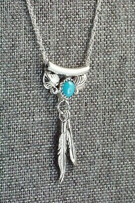Turquoise & Sterling Silver Necklace - Sharon McCarthy