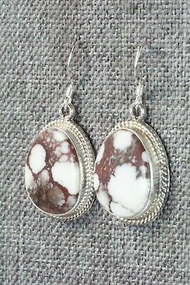 Wild Horse & Sterling Silver Earrings - Annie Spencer