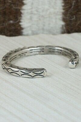 Navajo Sterling Silver Bracelet - Alex Sanchez