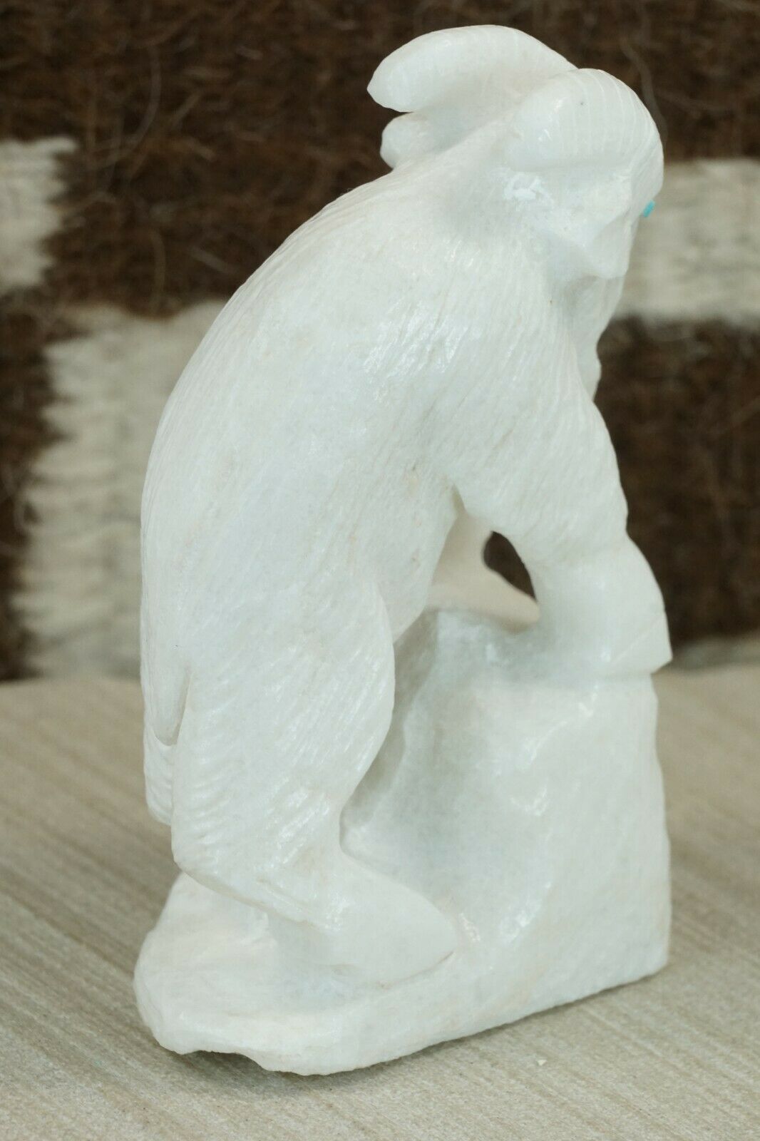 Goat Zuni Fetish Carving - Derrick Kaamasee