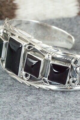 Onyx & Sterling Silver Bracelet - Davey Morgan