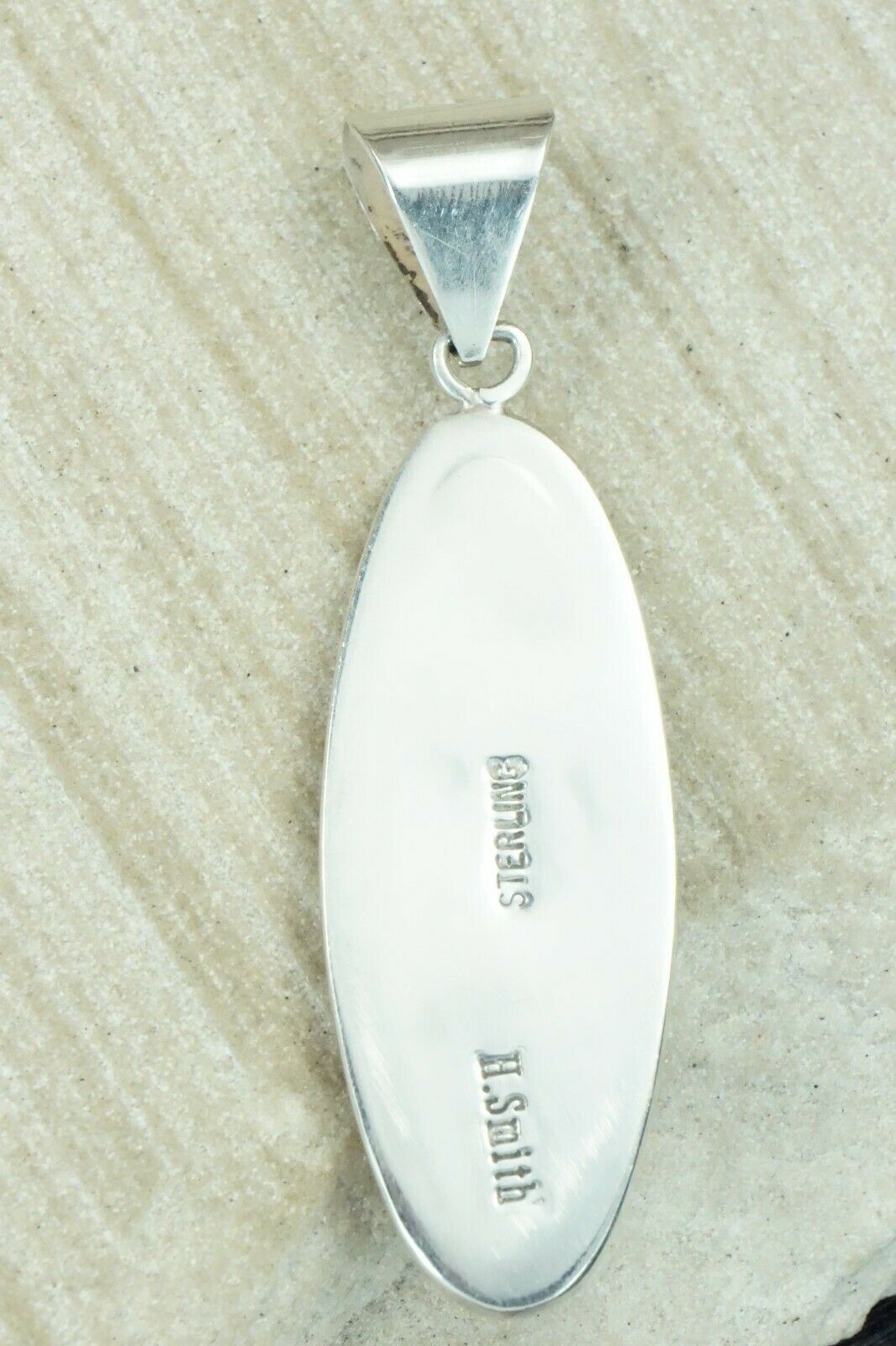 Spiny Oyster & Sterling Silver Pendant - Harold Smith