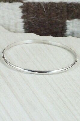 Sterling Silver Bangle - Elaine Tahe