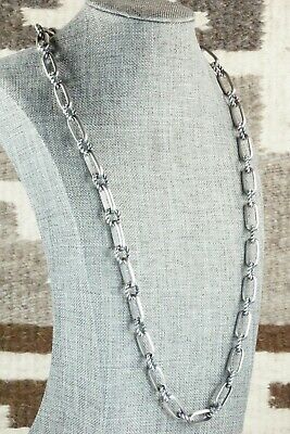 Sterling Silver Chain Necklace - Lawrence Yazzie