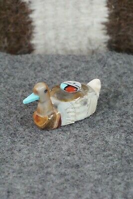 Duck Zuni Fetish Carving - Darrin Boone
