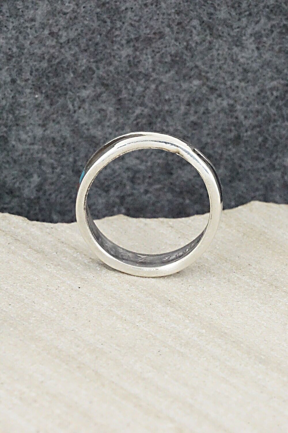 Multi Stone & Sterling Silver Ring - Charlotte Dishta - Size 6