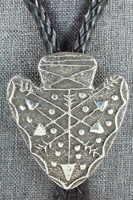 Sterling Silver Bolo Tie - Delbert Arviso