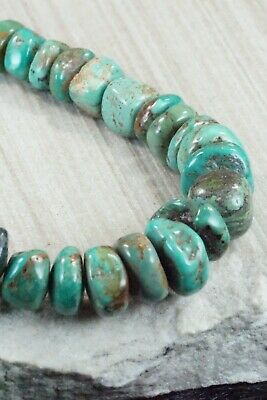 Turquoise & Sterling Silver Necklace - Navajo