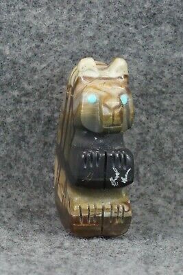 Bear Zuni Fetish Carving - Reynold Lunasee