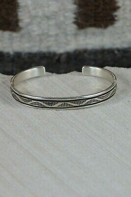 Sterling Silver Bracelet - Bruce Morgan - Navajo
