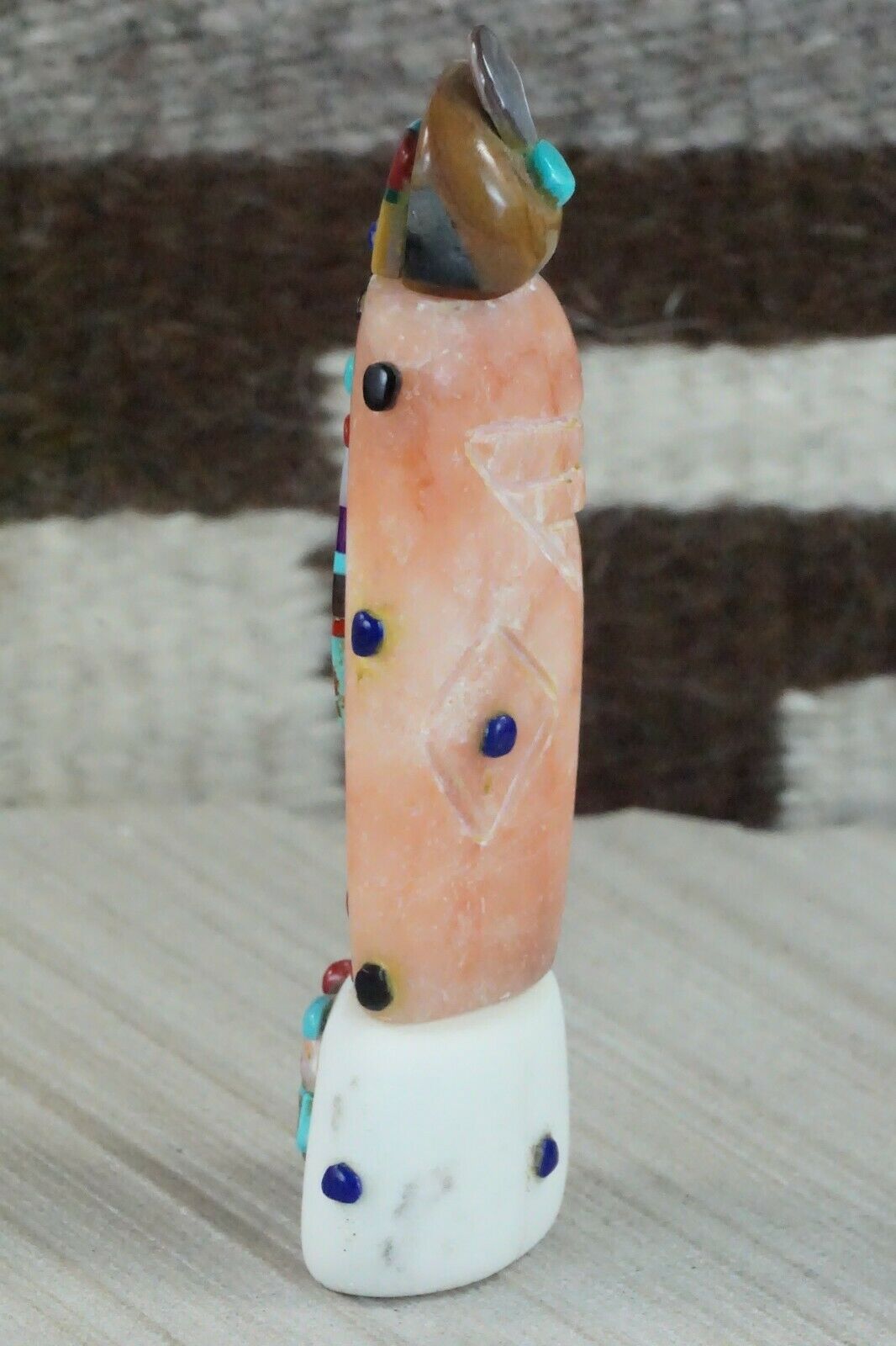 Corn Maiden Zuni Fetish Carving - Roger Shebola