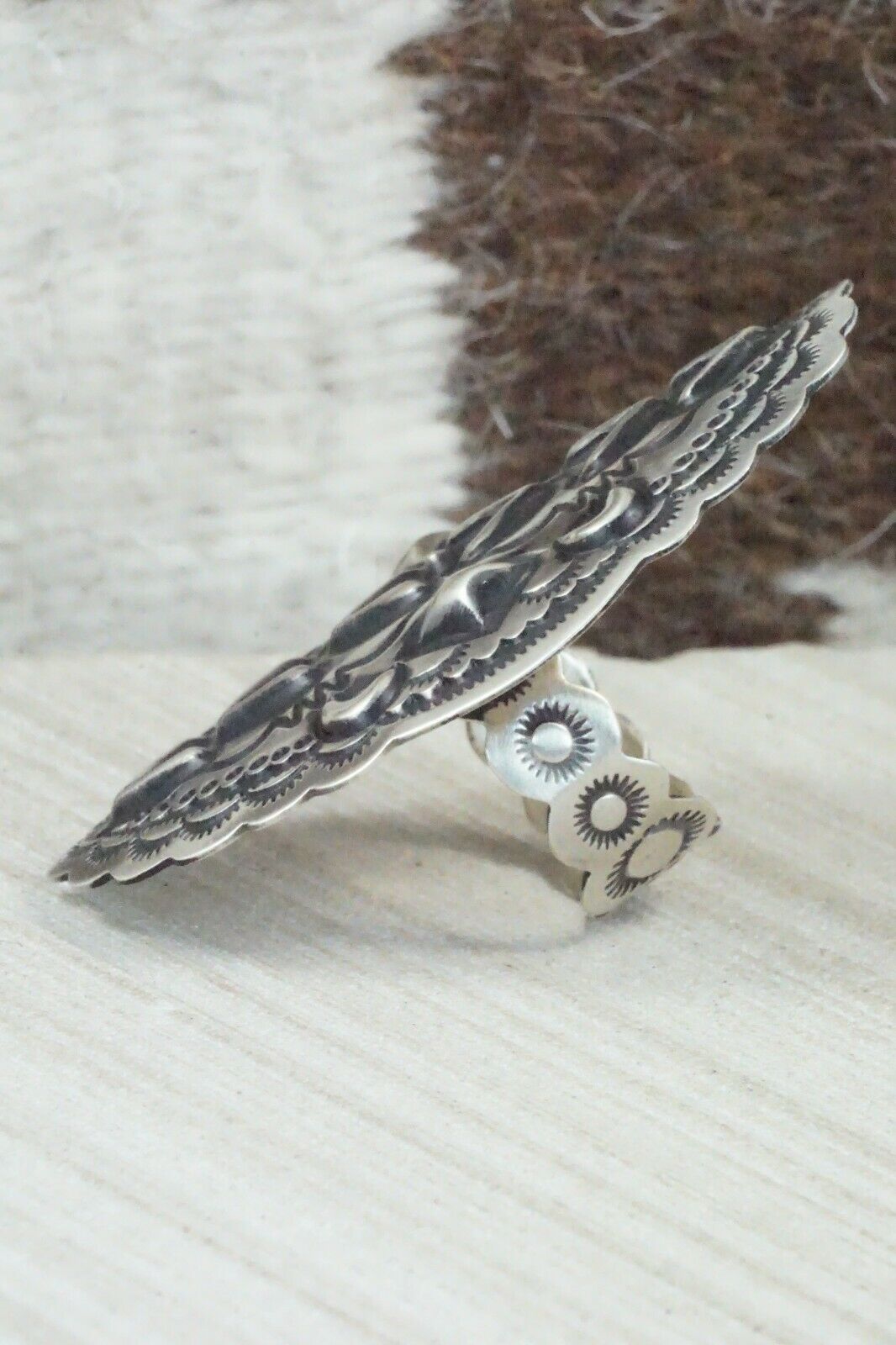 Sterling Silver Ring - Leander Tahe - Size 10