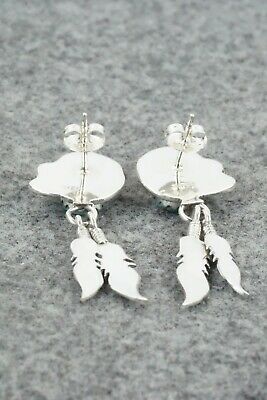 Turquoise & Sterling Silver Earrings - Rita Largo