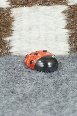 Lady Bug Zuni Fetish Carving - Reynold Lunasee