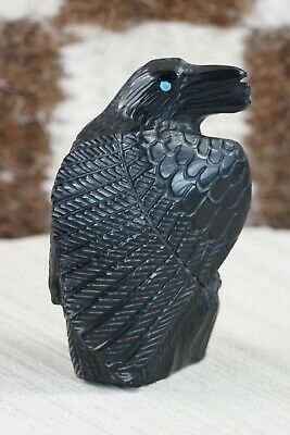 Crow Zuni Fetish Carving - Derrick Kaamasee
