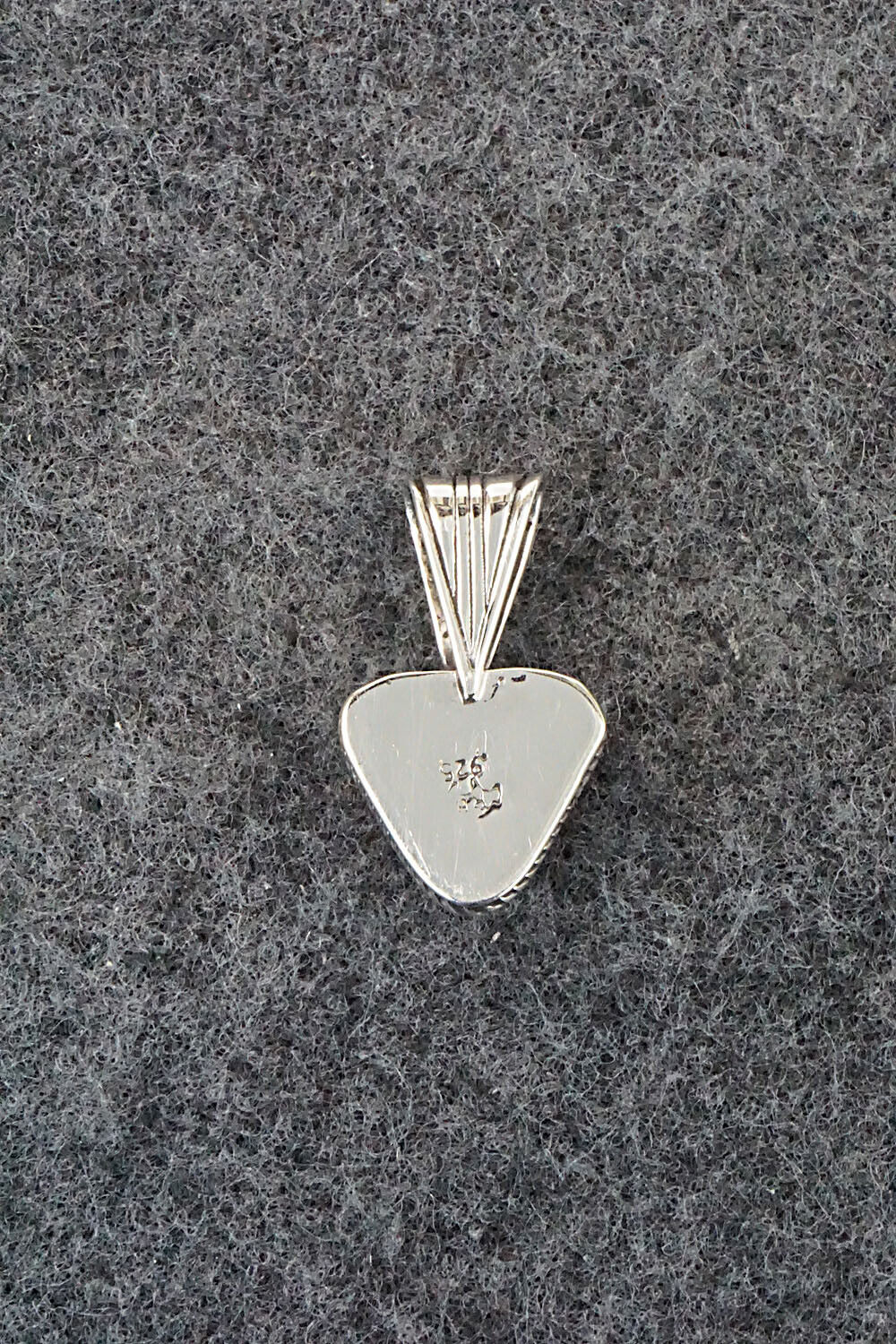 Spiny Oyster and Sterling Silver Pendant - Sadie Jim