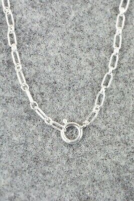 Turquoise & Sterling Silver Necklace - Lee Shorty
