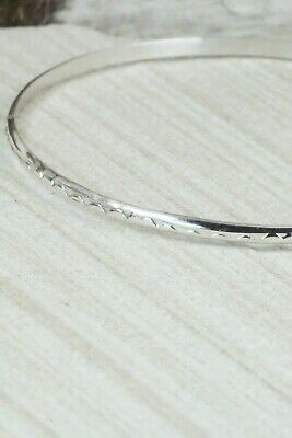 Sterling Silver Bangle - Elaine Tahe