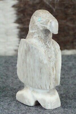 Eagle Zuni Fetish Carving - Allison White