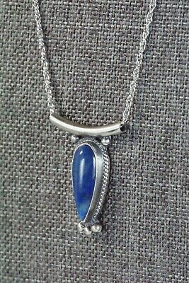 Lapis & Sterling Silver Necklace - Sharon McCarthy