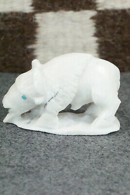 Buffalo Zuni Fetish Carving - Derrick Kaamasee