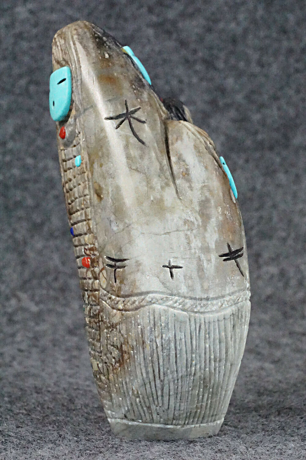Corn Maiden Zuni Fetish Carving - Sandra Quandelacy