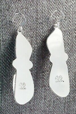 Turquoise & Sterling Silver Earrings - Lee Shorty - High Lonesome Trading