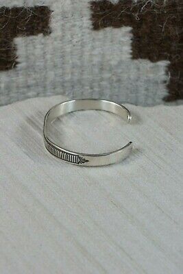 Navajo Sterling Silver Bracelet - Bruce Morgan - High Lonesome Trading