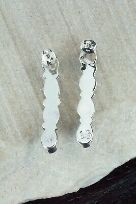 Turquoise and Sterling Silver Earrings - Sadie Jim