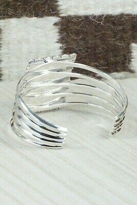 Turquoise and Sterling Silver Bracelet - Samuel Yellowhair - High Lonesome Trading