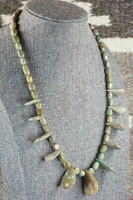 Turquoise & Sterling Silver Necklace - Navajo