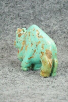 Moose Zuni Fetish Carving - Andres Quandelacy