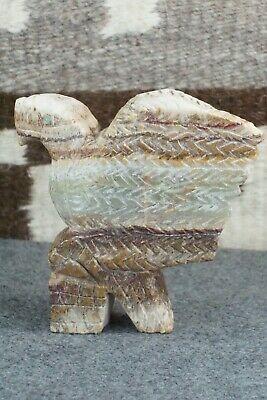 Eagle Zuni Fetish Carving - Jon Quam - High Lonesome Trading