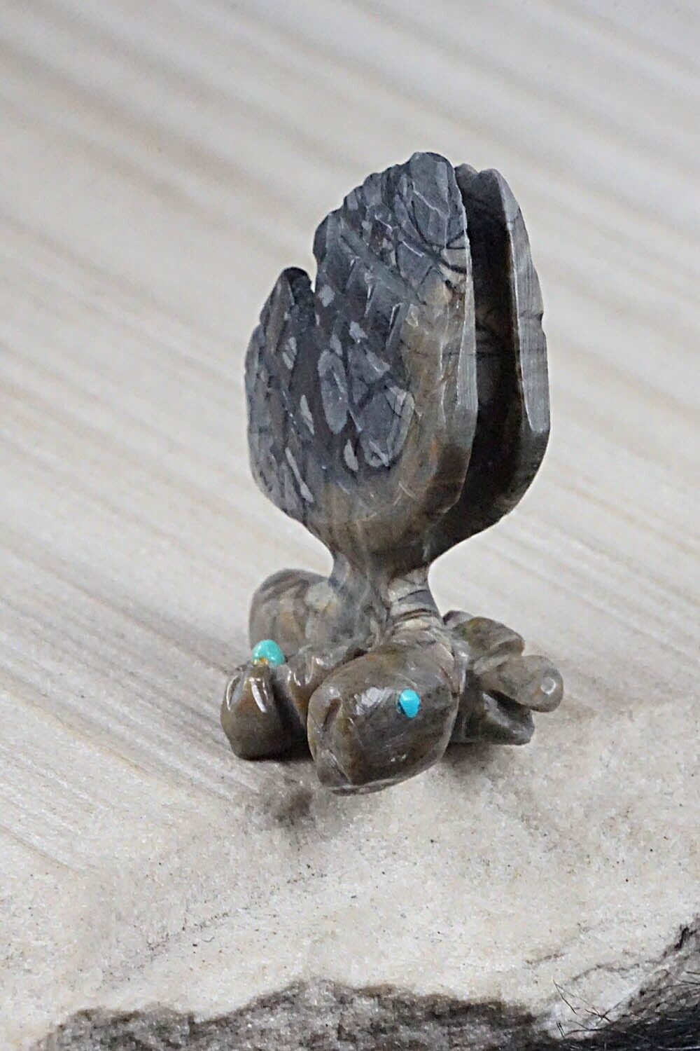 Dragon Zuni Fetish Carving - Wilfred Cheama