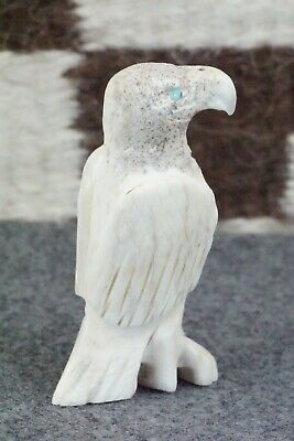 Eagle Zuni Fetish Carving - Allison White