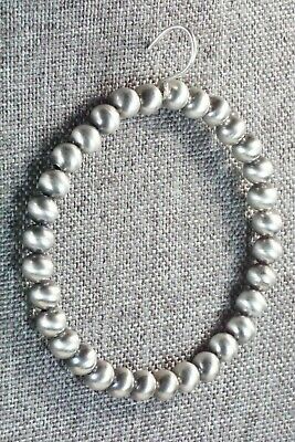Sterling Silver Navajo Pearl Earrings - Jan Mariano