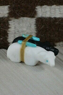 Bear Zuni Fetish Carving - Herbert Halate - High Lonesome Trading