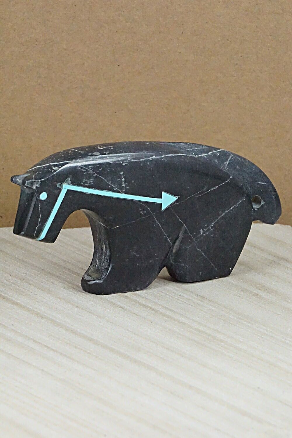 Horse Zuni Fetish Carving - Bernard Laiwakete