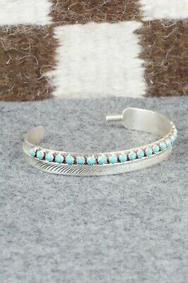 Turquoise & Sterling Silver Bracelet - Aaron Davis