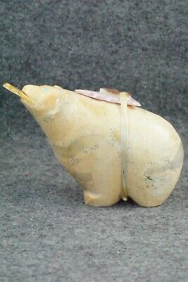Bear Zuni Fetish Carving - Delvin Leekya