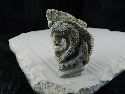 Lizard Zuni Fetish Carving - Calvin Weeka - High Lonesome Trading